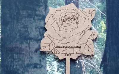 Libros, rosas y madera en Sant Jordi