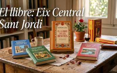 Sant Jordi i la filologia: el llibre com a eix central de la diada
