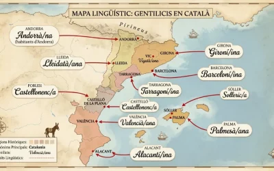 Gentilicis. Connexió entre la llengua i la cultura